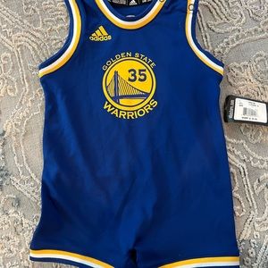 NWT Golden State Warriors jersey baby onesie 24m Kevin Durant #35